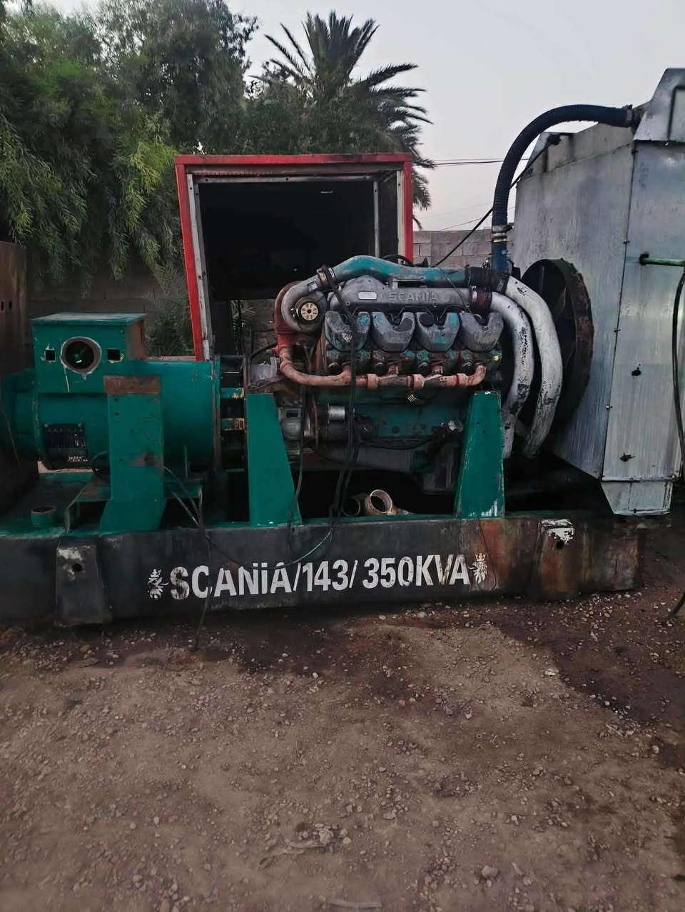 مولدات عدد2 للبيع
النوع سكانيا 44_ 42
الاول 42/300-kv
الثاني 44/400-kv
ابيع فحص على الحمل
للاستفسار ***********
