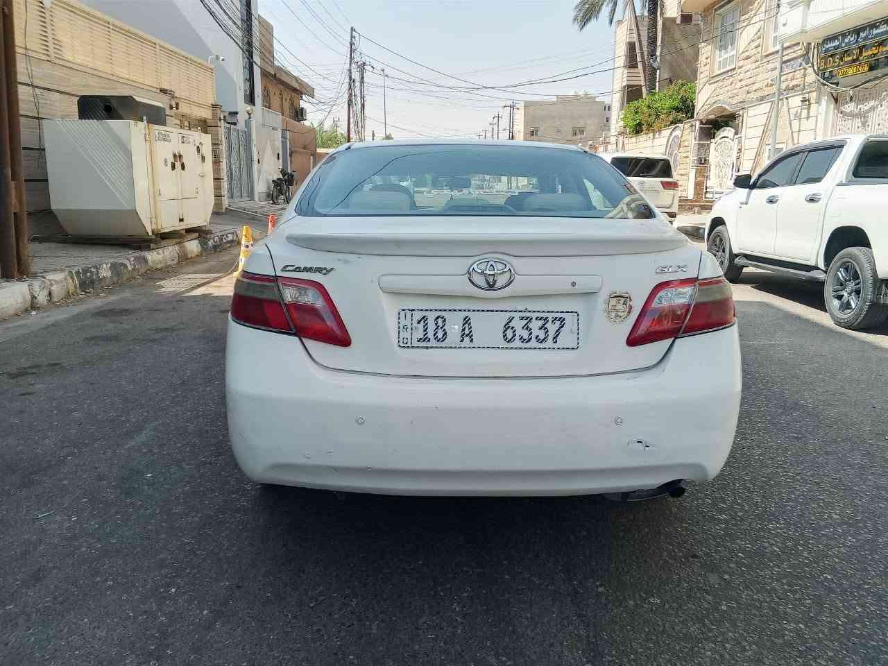 سلام عليكم سيارة للبيع  كامري موديل 2009 وارد خليجي مكينه 2400  تخم تاير حداديه خلفي امامي جديده  تبريد تدفئه مواصفات تحكم ستيرن  برده كهربائية كشن كهربائي  كهربائيات فول شغال. رقم بابل انكليزي السنوية لغايه 2031  العنوان كربلاء  السعر  83  رقم الهاتف ***********
