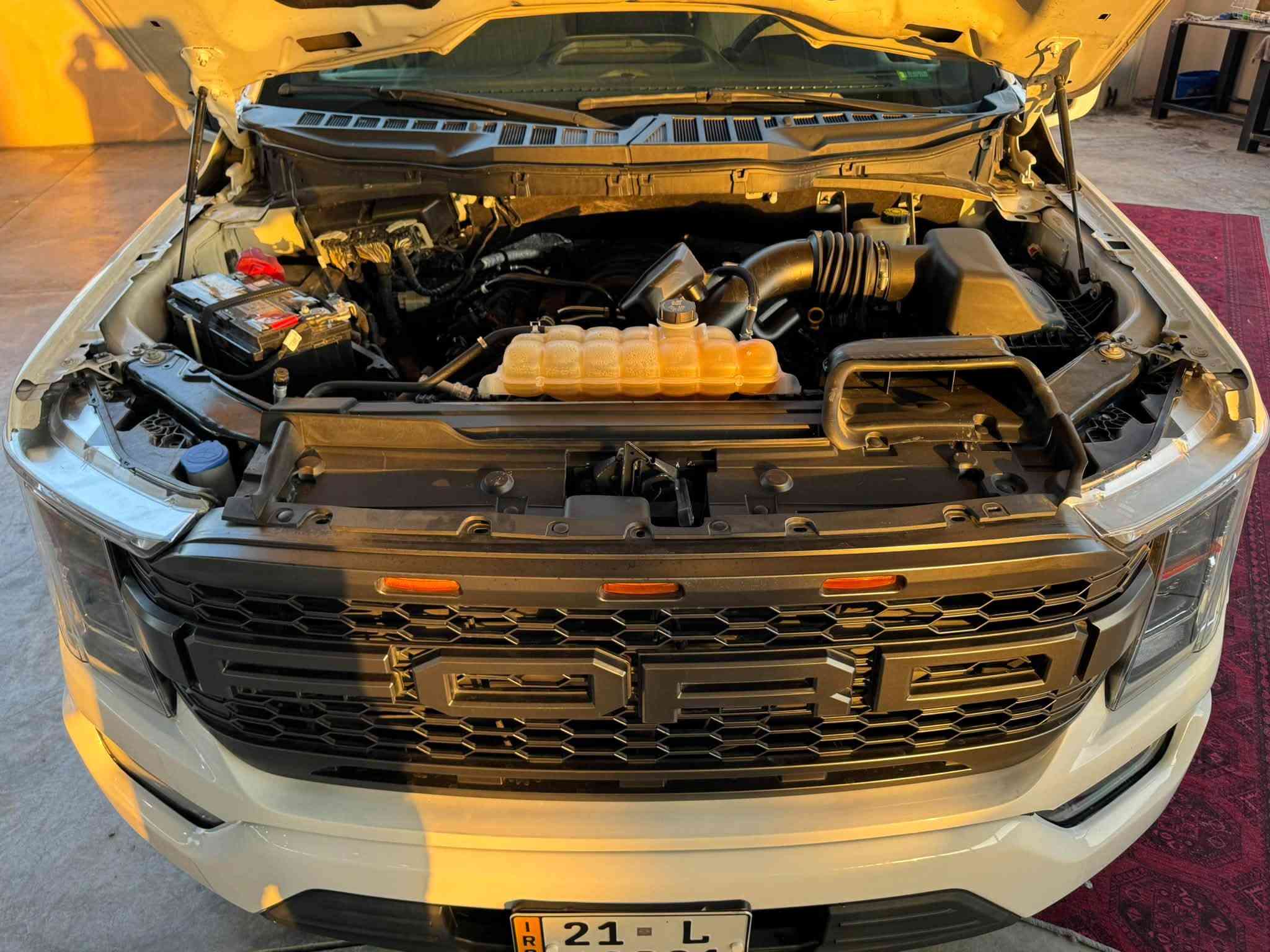 Ford F150 2023
لايتات عدسه شاشه كاميرا تحكم ستيرن 
ماشيه 60 الف ميل 
محرك 5.0 v8 
كير محرك شرط 
قطعه وحده صبغ بدون دواخل بدون ايرباك 
مكان السياره سليمانيه 
سعر 245 ورقه 
***********
