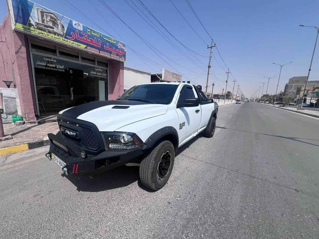 � للبيع RAM 1500 Classic 🔥
🚘 موديل 2023 | محرك 3600
✨ عليها تعديلات وإضافات
🛠️ صدام أمامي أوف رود
🛞 ويل وتايرات أوف رود
📌 السيارة حادثة خفيف جداً، ومصلحة بشكل ممتاز صور الحادث موجوده
✅ السيارة نظيفة ومرتبة
✅ جاهزة للفحص

📍 الكوت – واسط
💰 السعر: خاص او اتصل ***********
