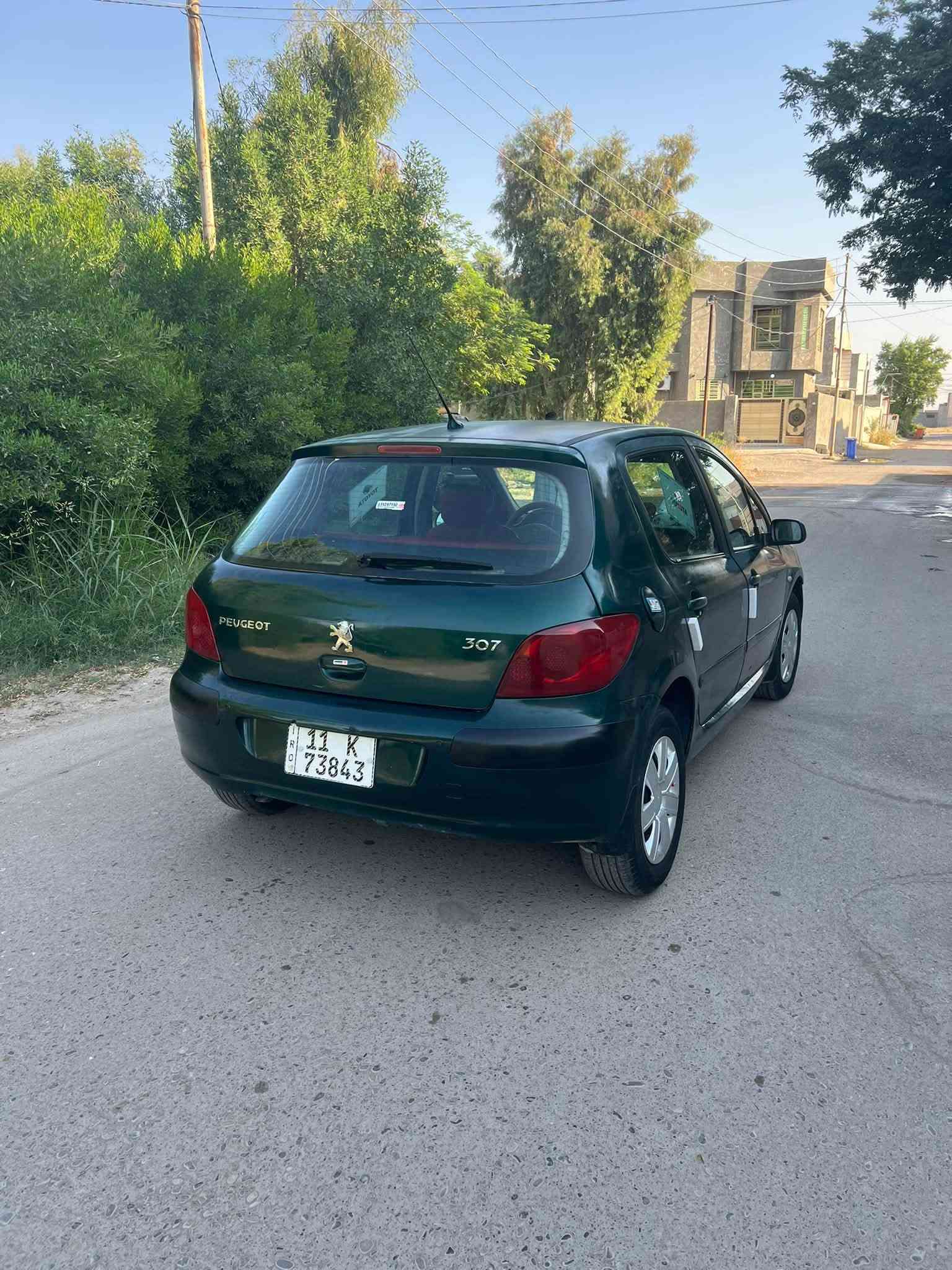 السلام عليكم
بيجو 307 موديل 2005 رقم بغداد انكليزي سنويه وهزه وارقام كلهه جديده سنويه لل2029 شرط تحويل ثاني يوم 
غرامات مصفره 
تخم تاير جديد قبل ٢٠ يوم شديته حتى الاسبير جديد باتري جديد
 صدر خير من الله 
شاشه كامره حساسات خلفية سنتر لوك 
كير محرك مكفولات شرط  
تبريد ثلج ثلج 🥶 تدفئه نار 
دشبولها شخط مابي
باتري جديد 
كهربائياتها كلها شغالة مابيها شي ما يشتغل 
السيارة شرط اي چطل مابيها 
💐 السعر 40 وبيها مجال بسيط 
 السياره بيها قطعتين كلير بس شرط بدون ضربه او دواخل 

للاتصال علرقم
***********
