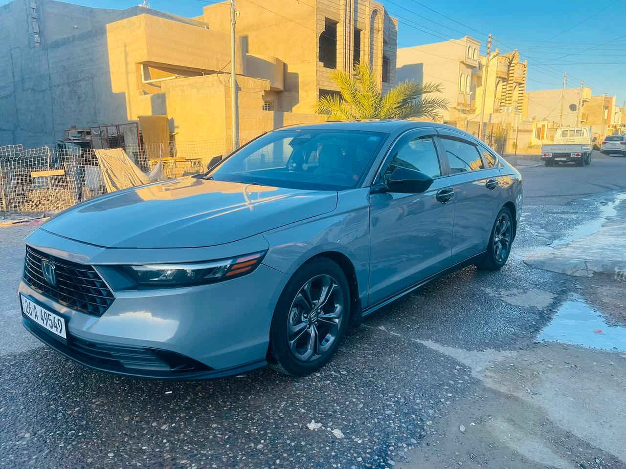 للبيع هوندا أكورد موديل 2024 هايبرد
🔹 الفئة: Sport
🎨 اللون: أسمنتي (لون مميز وجذاب)
🚗 رقم صلاح الدين مميز

السيارة نظيفة جدًا، محافظة على حالتها، جاهزة للاستخدام، وتجمع بين الفخامة والاعتمادية والاقتصادية في الاستهلاك.

✅ مناسبة لمن يبحث عن سيارة حديثة بمواصفات مميزة ورقم مميز.

💰 السعر: 185 فقط / قابل للتفاوض بعد المعاينة.

📞***********
