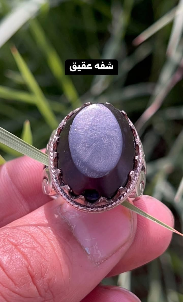 خواتم • عقيق يماني • جزع بقري