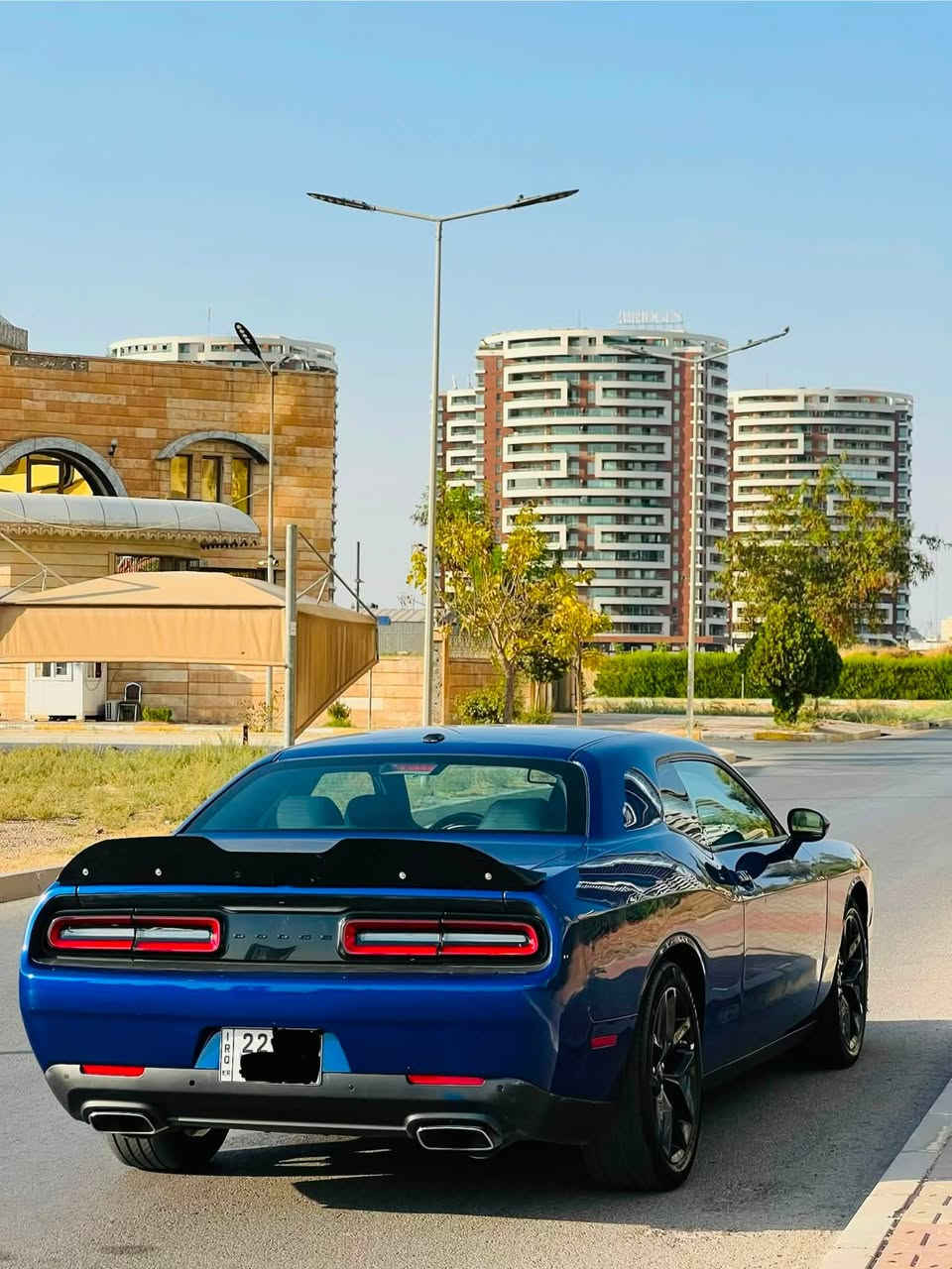 السلام عليكم
Dodge Challenger R/T
. موديل 2022 

. الممشى 17 الف ميل فقط 

. الضرر 3 قطع امامية صبغ اريباك ستيرن ودشبول

. كير ومكينه بشرط 

. كشنات حضن داخل احمر 

. شفتات ستيرن 

.شاشة صغيرة 

. بدون سلايت 

. لون ازرق بحري مميز 

. تحويل بشرط 

. السعر 177 ورقة 

متوفر واتساب فقط ‭***********‬
