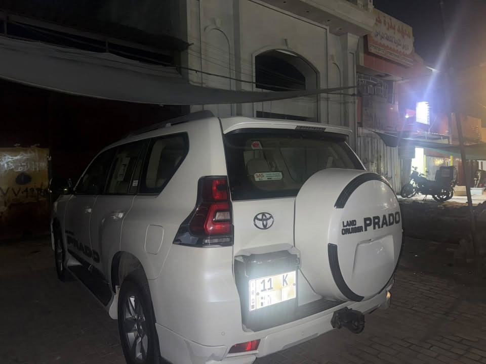 السلام عليكم

تويوتا برادو 2018 TXS

السيارة ماشية 158 الف

‎السياره وكالة ساز 

للبيـع 🚨

السياره مكفوله كفاله عامه من التبديل 
والصبغ والبارد

رقم بغداد

مواصفاتها : 

سلايت قماره

مثبت سرعة

حساس خلفي

كاميره خلفي

 دبل تانكي 

كشافات ضباب

كراسي جلد 

شاشه اصلية 

حساس تاير   

مانع انزلاق

اربع جام اوتو

لايت زنون ناصي ***وعالي

زراك لايت 

هوك خلفي 

بصمات اثنين 

تحكمات  ستيرن 

مري جانبي كهربائي

تشغيل عن بعد 

- داخل بيجي

- كاميرا خلفية 

- منفذ AUX & USB بلوتوث

محرك 6 سلندر 

السعر $362 وبيه مجال

مكان السيارة بغداد 

للأستفسار الاتصال على الرقم ***********
