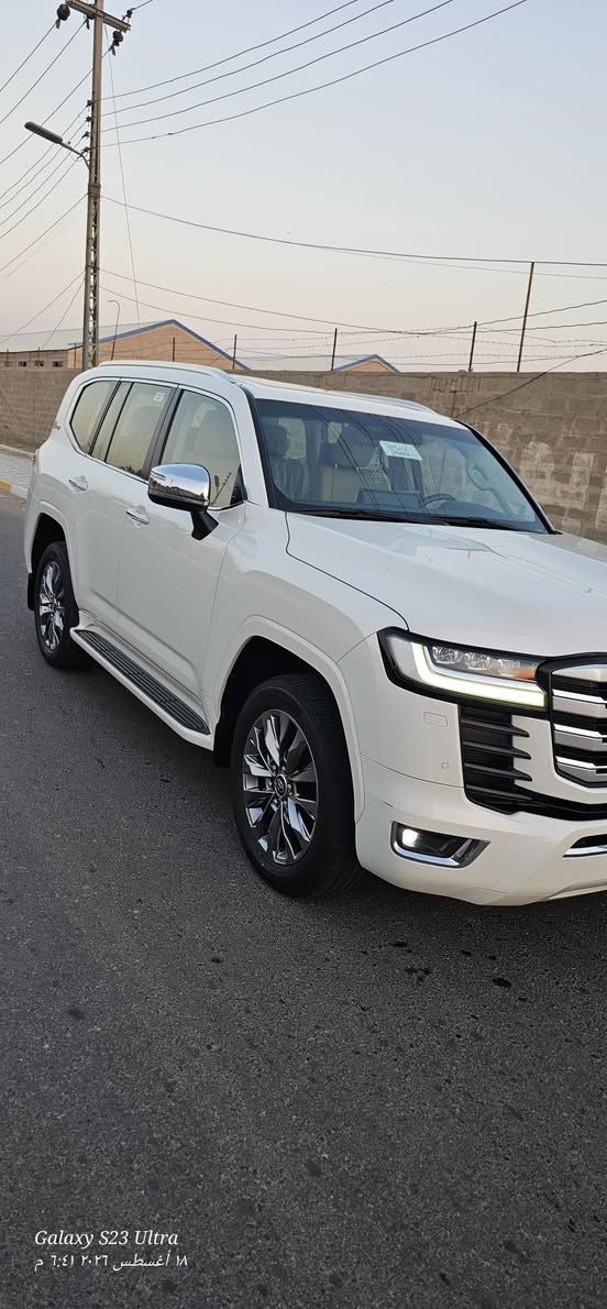 بسم الله والصلاة والسلام ع سيدنا محمد
سيارة لاندكروز   Vx. 2022 ساز      فقط بيع 

توين تيربو       عداد المترر  99 الف 

رقم شمالي شرط ثاني يوم التحويل 

اللون ابيض السياره كلش نضيفه بحالة الوكاله 
مكفوله كفاله عامه 

داخل بيجي مثل ما وضح بصوره 
كلش جديد السياره 
ما عليها عيب ابد
فتحه 
رادار السياره كلش جديده بالحقيقه احلا من الصوره 
عنوان السياره 

الفلوجه الكرمه  رقم الهاتف ***********

فقط بيع....   السعر 6 شداد ونص
