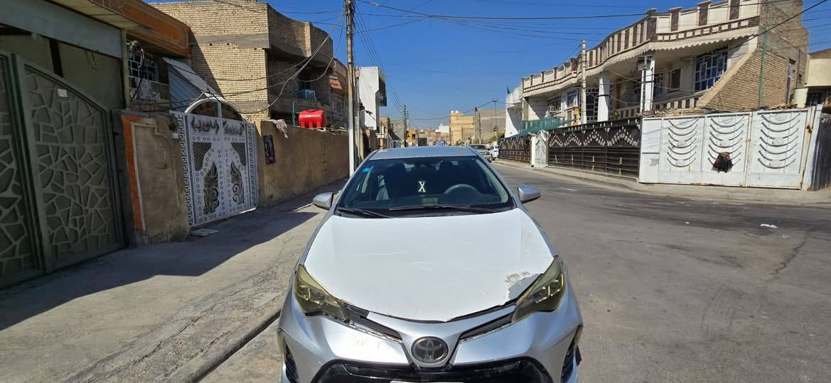 للبيع كورولا 2019 حادث جاملغ ايمن سعر
125 ورقة العنوان بغداد الجديدة 
حي الامين 
***********
