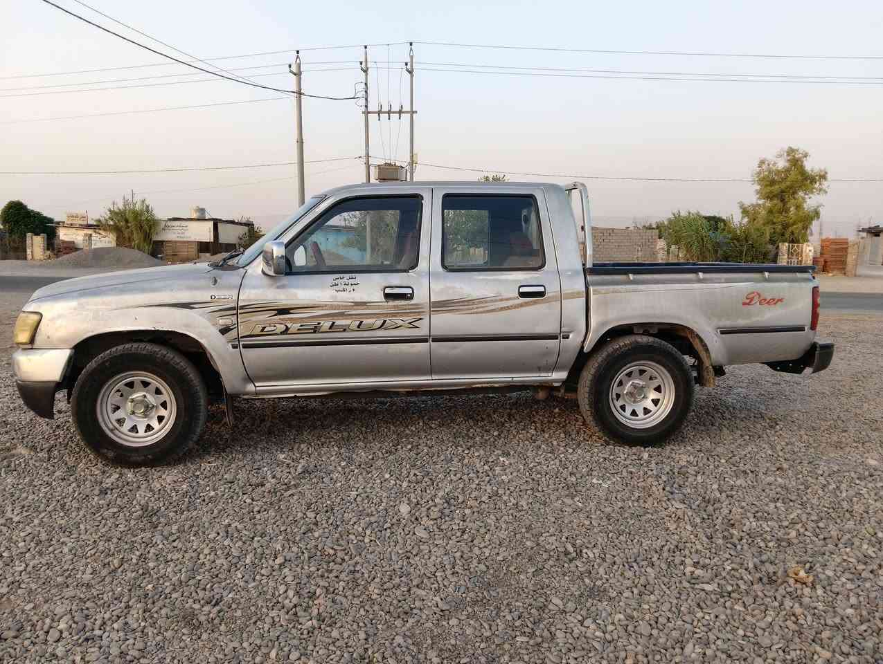 پیکاب دێر مۆدیل 2006 مەنەفێست عەسڵی فسفۆڕ مەکینە بەغ بەشەرتی گێڕ و مەکینە و ئەکسل سەیارەکە بێ بۆیاغ و بێ لێدراوە  زۆر توندووتۆڵە کارەبای هەمووی مەزبووتە چوار تایەی لۆکی لەژێرە نرخی 28 گڵا و ماعمەلەیەکی کەم 
شوێن /چەمچەماڵ 
ژم/***********
***********
