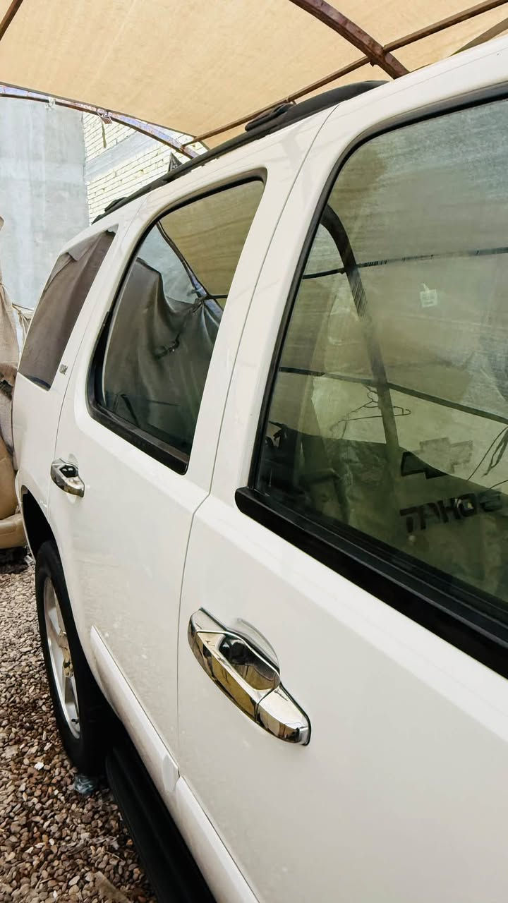 تاهو LTZ • ٢٠٠٨ • ابيض خليجي