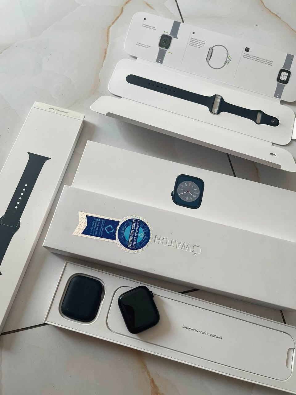 ساعه أبل ⌚️  Apple Watch Series 8️⃣

‎                       جيل 8️⃣🔥🔥
حجم  4️⃣5️⃣  ⛩️
               بطاريه  9️⃣8️⃣🔋👉👉👉
نظافه  9️⃣9️⃣💯💯 
كامل الملحقات الاصليه
مركز سيمو المايسترو دورة شارع الصحه
👉👉***********
اتصال 📞واتس اب /للحجز
توصيل لكل العراق
تابعني  🚀حتى يوصلك كلشي جديد يخص منتجات ابل
