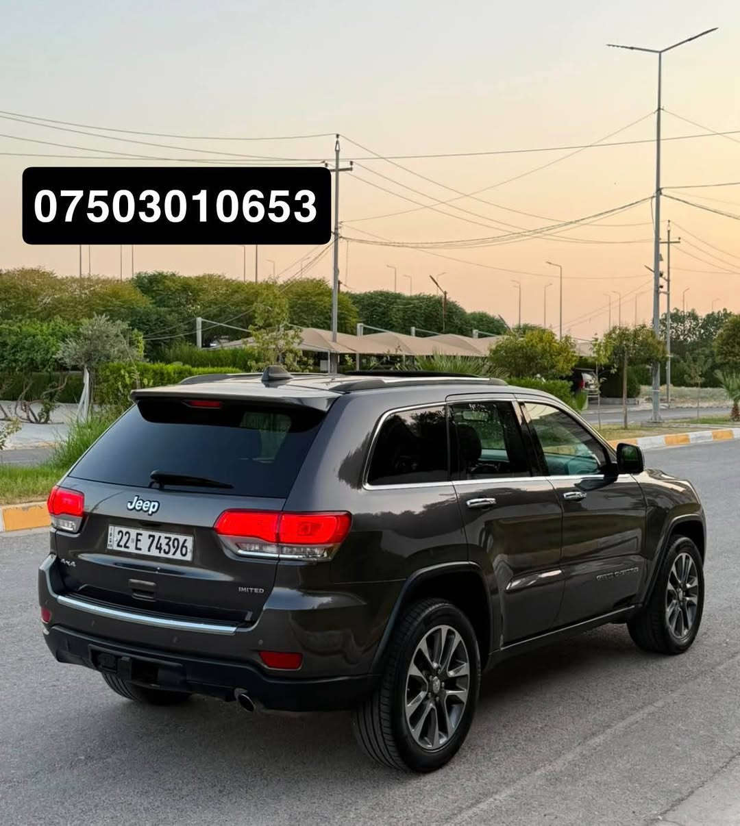 Jeep Laredo 
مۆدێل :: 2018
سعر :: 217 وەرەقە و مەجال
ماوەی رۆیشتن :: 96000 mil
مواصفات Limited ئەمریکی 
پانۆراما ... دەبڵ ئەکسل ... کوشین کارەبای ... کوشین جلد ... کوشین خەزن ... كوشين سار د گەرم ... سوکان هیتەر ... پێش و پشت حەساس و کامیرە ... شاشە گەورە ... سندوق شەفت 
سەیارەکە گێر و مەکینە و کارەبای بە شەرت بێ کرانەوە 
سەیارەکە کلین تایتلە دەعامیش بە شەرت 
بێ سبوغ بێ تەعدیل 
رەقەم و سەنەوی نوێیە 

 korak :: whatsapp *********** أربيل, العراق

