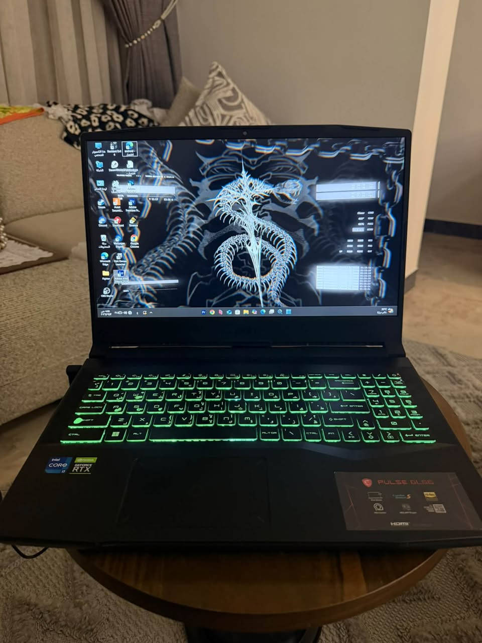 MSI Pulse GL66 • i7-12700H • RTX 3060 6GB