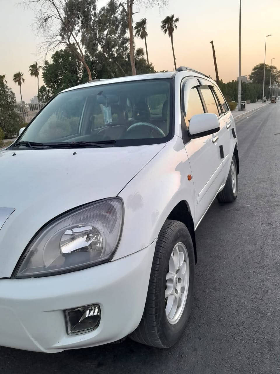 السلام عليكم سياره شيري تيكو للبيع موديل ٢٠١٢ رقم بغداد سياره بأسمي سنويه مجدده  كير ميكانيك  تبريد شغال فتحة سقفتحكمستيرنجهتين،مرايات كهرباء كشنات جلد تدفئة بالكشنات ،جام كهرباء، تخم تاير، باتري جديد،خمسه ويل كب السياره بحاله جيده جدا 
للاتصال ***********
علما غير متواجد على الفيس 
السعر ٥٧ ورقه
