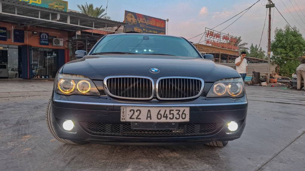 بي ام ٧٥٠ • مكينة جديدة • رقم اربيل