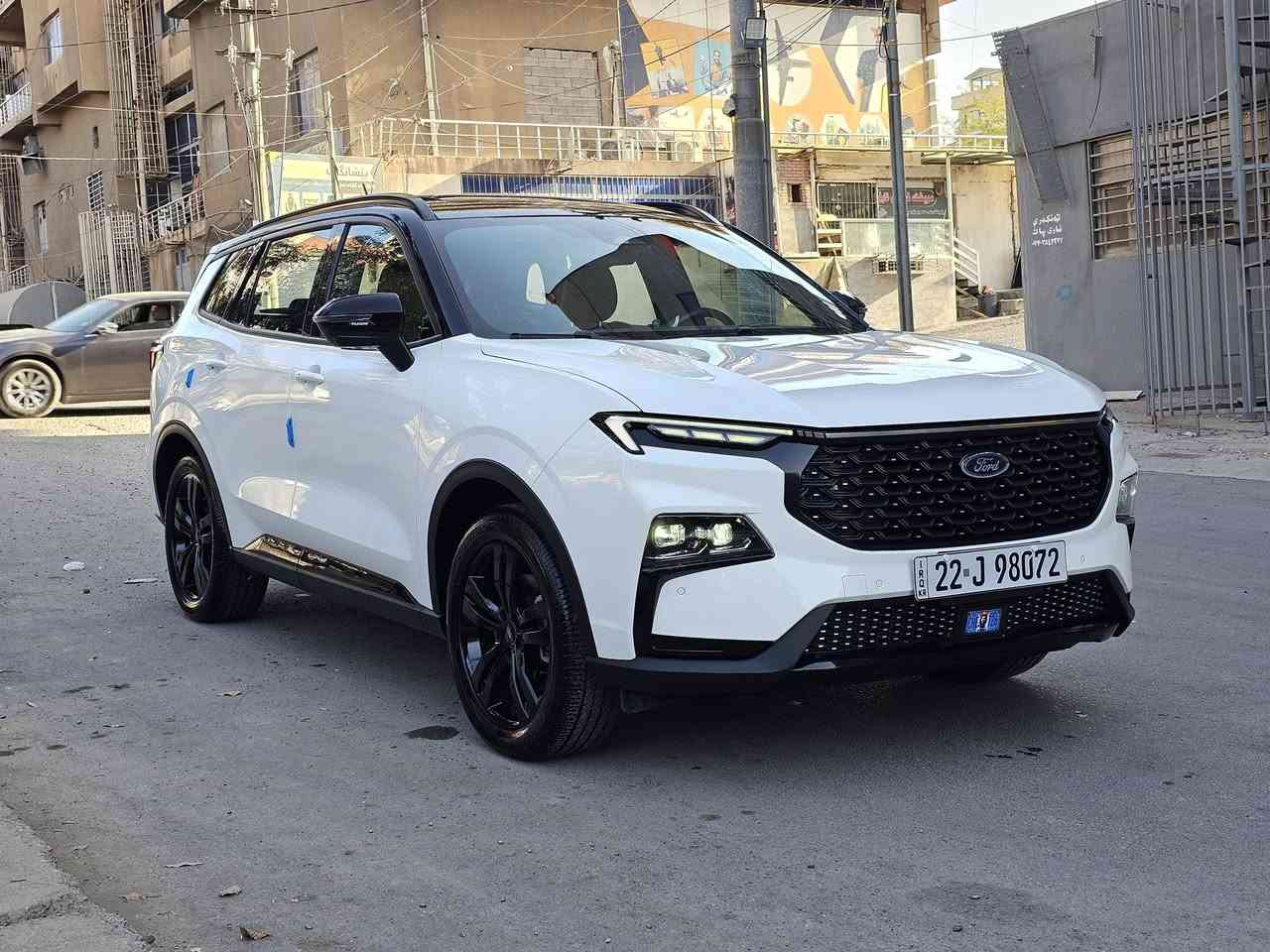 Ford Territory 2025
فورد تيريتوری  ٢٠٢٥

مواصفات Dark Edition اعلي فئة مواصفات 
وكالة خليجية
فول فول مواسفات

کلین تایتڵ بدون سبوخ بدون بارد بدون شغط.
مكينة ٤سلندر+توربو حجم ١.٨لتر
ماشية 35.000كم فقط.

السيارة بعدها علي وضع الوكالة
و باقية بالضمان دهن و فلتر مجاني من الشركة
السيارة كلش حلوة و نظيفة

السيارة رقم اربيل الدولي سنوية جديدة 2030و بأسمنا
مكفولة من كير و محرك و كهربائيات

و ب سعر(250$) ورقة و بيها مجال

مكان السيارة
(سلیمانیە)
***********
