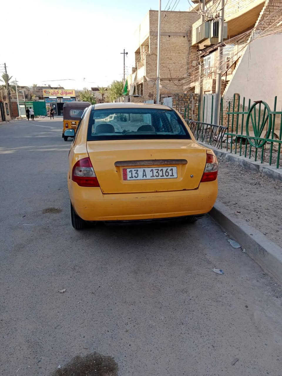 سلام عليكم 
طيبة ٢٠١٥ رقم ميسان انكليزي باسمي مشروع وطني 
تحويله بالرستميه 
كير مكينه جدد تبريد شغال بيها ضربه بالجاملغ عكس السايق السعر ٢٨ 
مكاني بغداد الشعب 
***********
