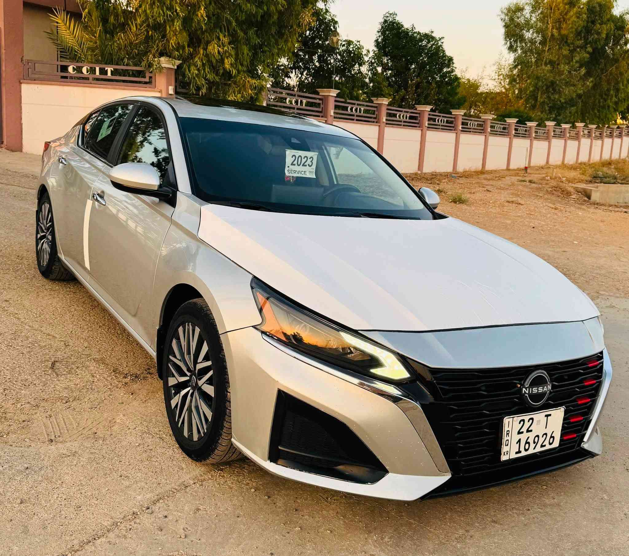 السلام وعليكم 
نيسان ألتيما الشكل الجديد موديل 2023  SV+ بلاص↗️

اتصال:*********** 
سعر 133 وبي مجال قليل 

🔹 المواصفات:

                              SV+ بلاص فول واحد علا واحد
•الون سلفر 
•ماشية 68 
•داخل اسود
•رادار٣٦٠ درجة
•كاميرة خلفي
  • المحرك: 2.5
  • حجر بيئة بلادي 
  • توقف ذاتي + مانع اصطدام
  • قيادة آلية مع نظام المسار
 • رادارات أمامي وخلفي
  • الأبواب بصمة
•شحن لاسيكي 
•هندبريك اتو 
  • لايتات LED بلادي
  • تحكم كامل  الستيرن (فول تحكم)
 • خروج عن المسار ( يهتز لستيرن ) 
 • تشغيل عن بعد
•تاير ويالة جديد
 🔹 الحالة:
 • نظافة مثل ما موضحة بالصور 
• الضرر: بونيد وجاملغ وباب + كلير امريكا اني ابيع حزام بس سياره مو حزام 
 • والراديترات بلاد
إيرباك ستيرن راجع بلادي 
•سنوية هزة جديد 
بشرط تحويل  

1N4BL4DVOPN421362

مكان سياره : ديالي خانقين

