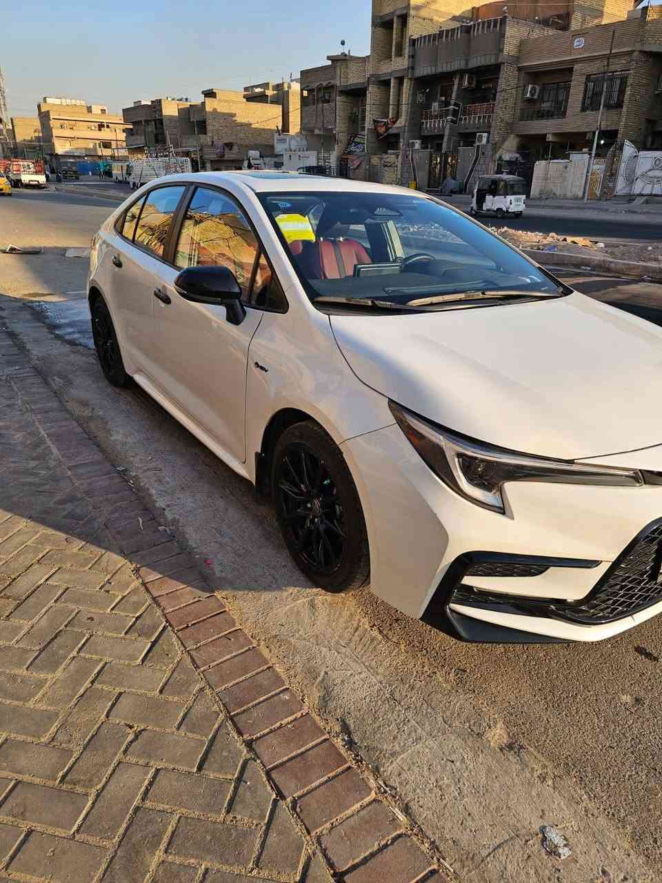 السلام عليكم
كورلا 2025 S بلاك ادشن اللون الابيض   رقم بغداد بأسمي تحويل مباشر 
محرك 1800 هايبرد HEV مري بلاك بلادي ويل بلاك كبير يدات بلاك بلادي سبايدر بلاك بلادي 
ماشية 16 الف 
بصمه + دخول ذكي 
هاندر بريك بصمه + اوتو هولد 
سلايت 
رادار امامي 
سياقه اليه 
تبريد قطعتين 
 كامره خلفيه 
مانع نزلاق + مود درايف +  ايكو مود 
كيجات شاشه دجتل 
مقاعد جلدكهرباء 
ويل بلاك حجم 17 
حساس لايت كامل اوتو عالي ناصي اوتو + حساس ظغط اطار 
تحكم سترين كامل فول 
لايت زينون + لد صباحي 
السعر 157 قابل للتفاوض 
بغداد مدينة الصدر
***********
