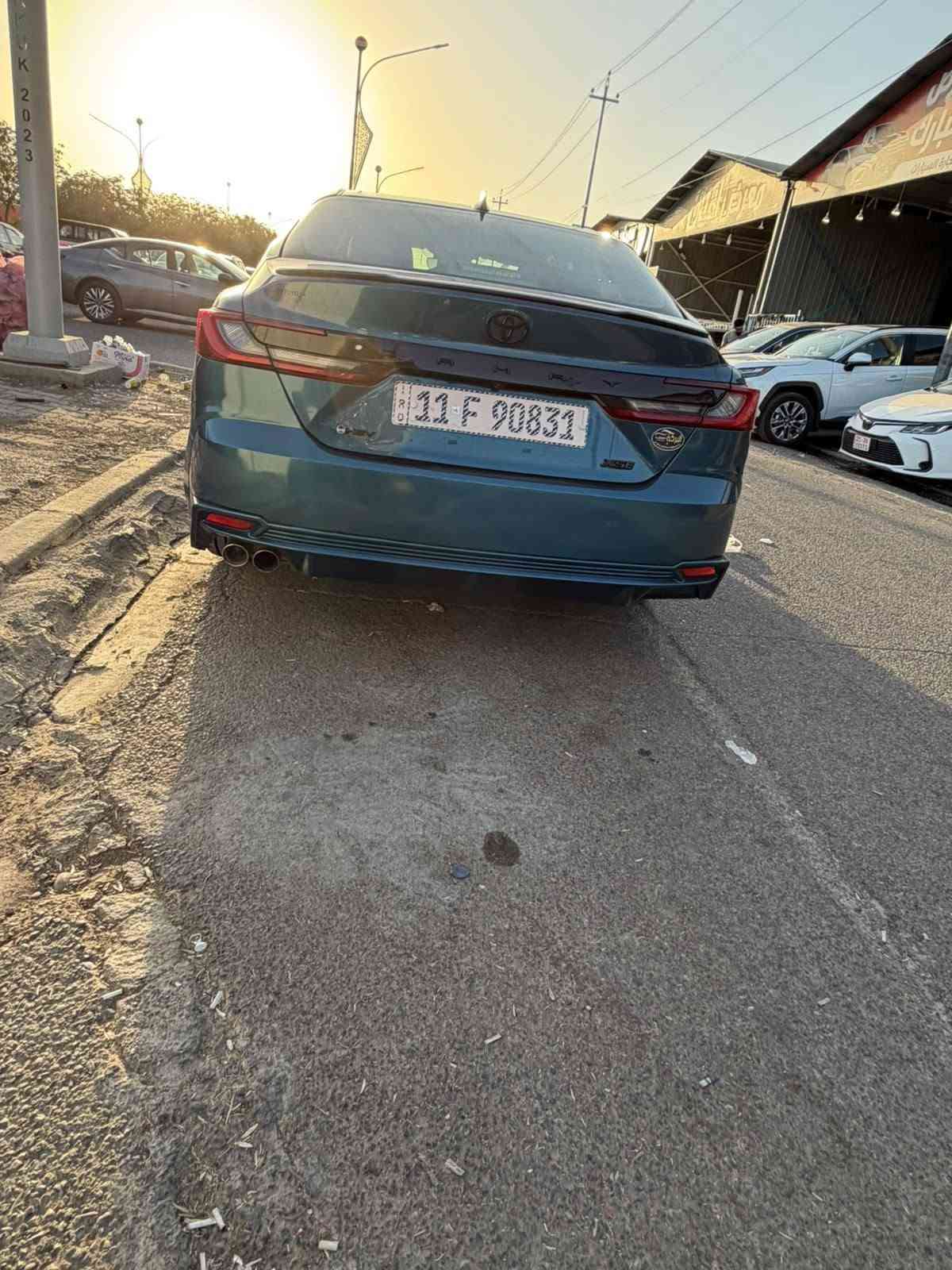 كامري  وارد امريكي  هايبرد ضرار قطعتين فقط ٢٠٢٥ XSE فول بدون فتحة  سيارة  جاهزه  رقم بغداد  شرط التحويل  القانونيات  الاستفسار  على رقم  ***********  العنوان صلاح الدين  او كركوك متواجد بيع فقط  بدون مراوس
