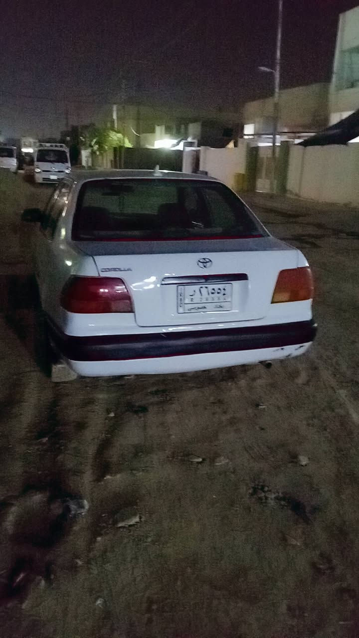كورلا 1996 للبيع نضيفه ماناقصها اي شي وسياره مكفوله لا مطلوبه ولا عليها اي مشاكل صاحبها بل ضلوعيه الشراي يتصل على الرقم او ماسنجر *********** السعر 38
