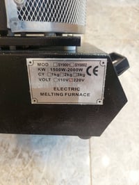 فرن صهر الذهب السعر خاص 07775523234وات ساب