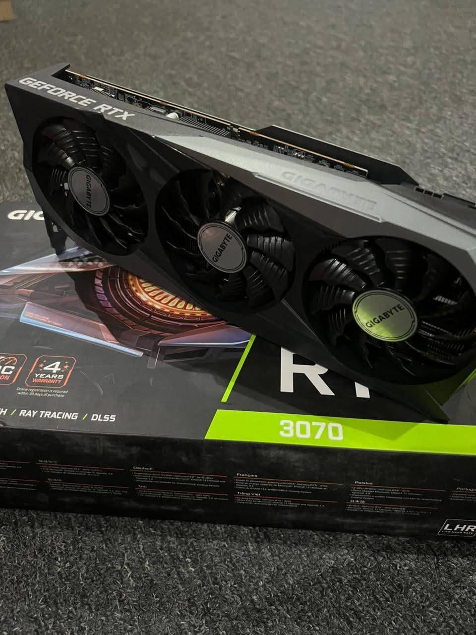 للبيع كرت شاشة RTX 3070 Gigabyte Gaming OC 🎮

استعمال نظيف، نظافة 100% وأداء قوي جداً، والفحص متوفر للتأكد ✅  
السعر: 500 ألف دينار  
متوفرة خدمة التوصيل 🚚  
للتواصل والاستفسار ***********
