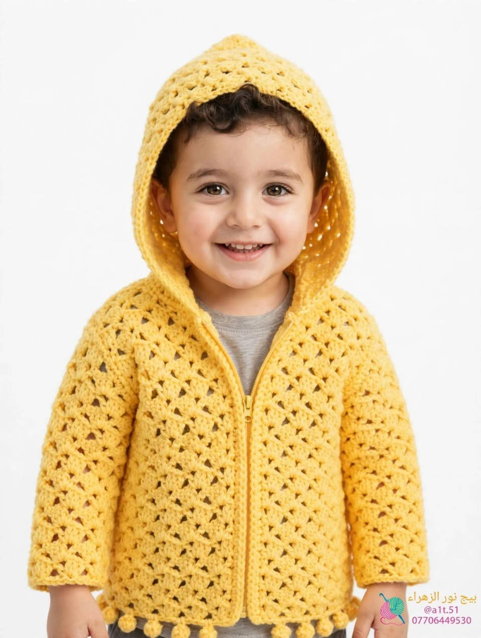 🧶 بيج نور الزهراء | شغل يد كروشيه
👶 ملابس اطفال - جميع القياسات والألوان
✂️ حياكة - خياطة - تجهيز طلبات حسب الطلب
📚 مستعدون لتدريب المبتدئات
📍 البصرة - توصيل جميع المحافظات
📲 الطلب: *********** | @a1t.51

نص مكتوب في الصور:
- بيج نور الزهراء شغل يد كروشيه *********** • توصيل جميع المحافظات • @a1t.51
- بيج نور الزهراء
- @a1t.51
- ***********
- بيج نور الزهراء @a1t.51 ***********