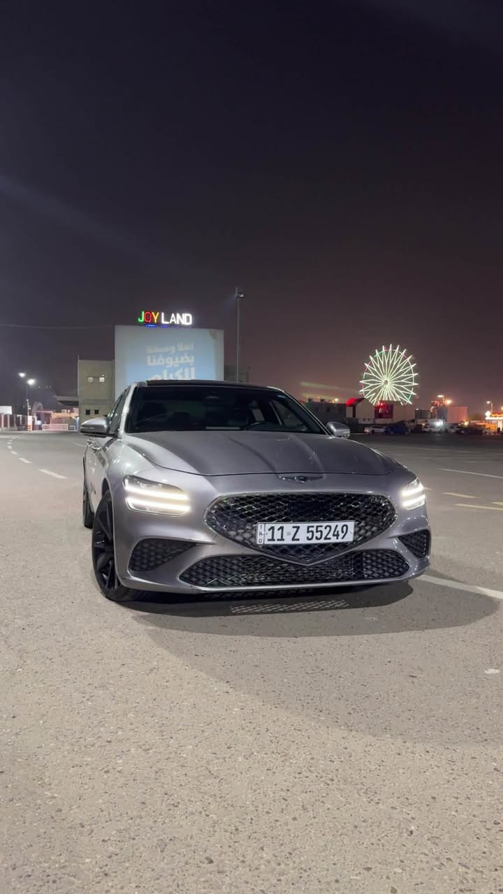 للبيع
GENESIS/G70 /2023 PRESTAGE
2.0T
الممشى : 32000
المواصفات:  
. بانوراما 
• كشنات تدفئة  
• كشنات تبريد
• تدفىة بلمقود  
• وضعيات قيادة (Eco / Comfort / Sport / Sport+ / Custom)  
رادارات 360 درجة
• Auto Hold  

• داخلية جلد أسود مطرز ب احمر فخم  

• شاشة وسطية كبيرة  

• عدادات ديجيتال  

• رادارات (أمامي + خلفي + جانبي)  

• كشنات كهرباء  

• نظام الحفاظ على المسار  

• مثبت سرعة تفاعلي  

• قيادة شبه ذاتية  

• دخول ذكي + إنارة ترحيبية  

• إضاءة مرايا ترحيبية  

• لايت LED أمامي وخلفي  

الحالة:  

• حادث خفيف
بيبان عدد 2 كلير فقط بدون دواخل بدون 
ايرباك + 3 مكانات بارد
سيارة اي نقص مابيها تايرات جدد شادلها وعليها شوتة رياضية 
 العنوان : بغداد  حي الجامعة
 السعر 193 

للتواصل : ***********
