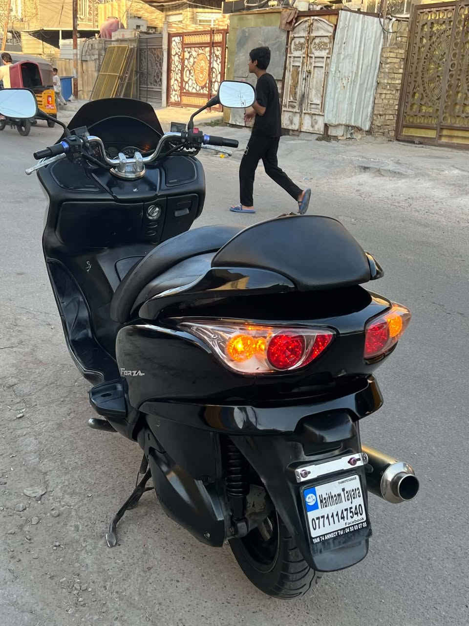 فورزا بصمه صفر تسعه كرستال عميه بلادي دراجه كامله مابيه نقص كهربائيات كله شغاله شلعه ومعدل مكان بغداد 
السعر (مليون و٢٠٠) الاستفسار ***********
