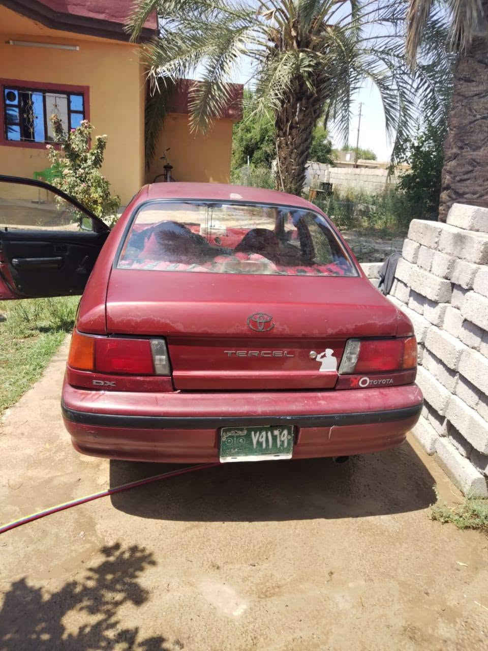 للبيع فقط موديل 91 رقم نينوى أخضر شرط التحويل مكينه + كير+ طخم تايات شرط السعر 32 قفل سيارة كاملة متكاملة ما ينقصها اي شي شغل و توكل ‏ للتواصل على  الرقم ‪***********‬‏
