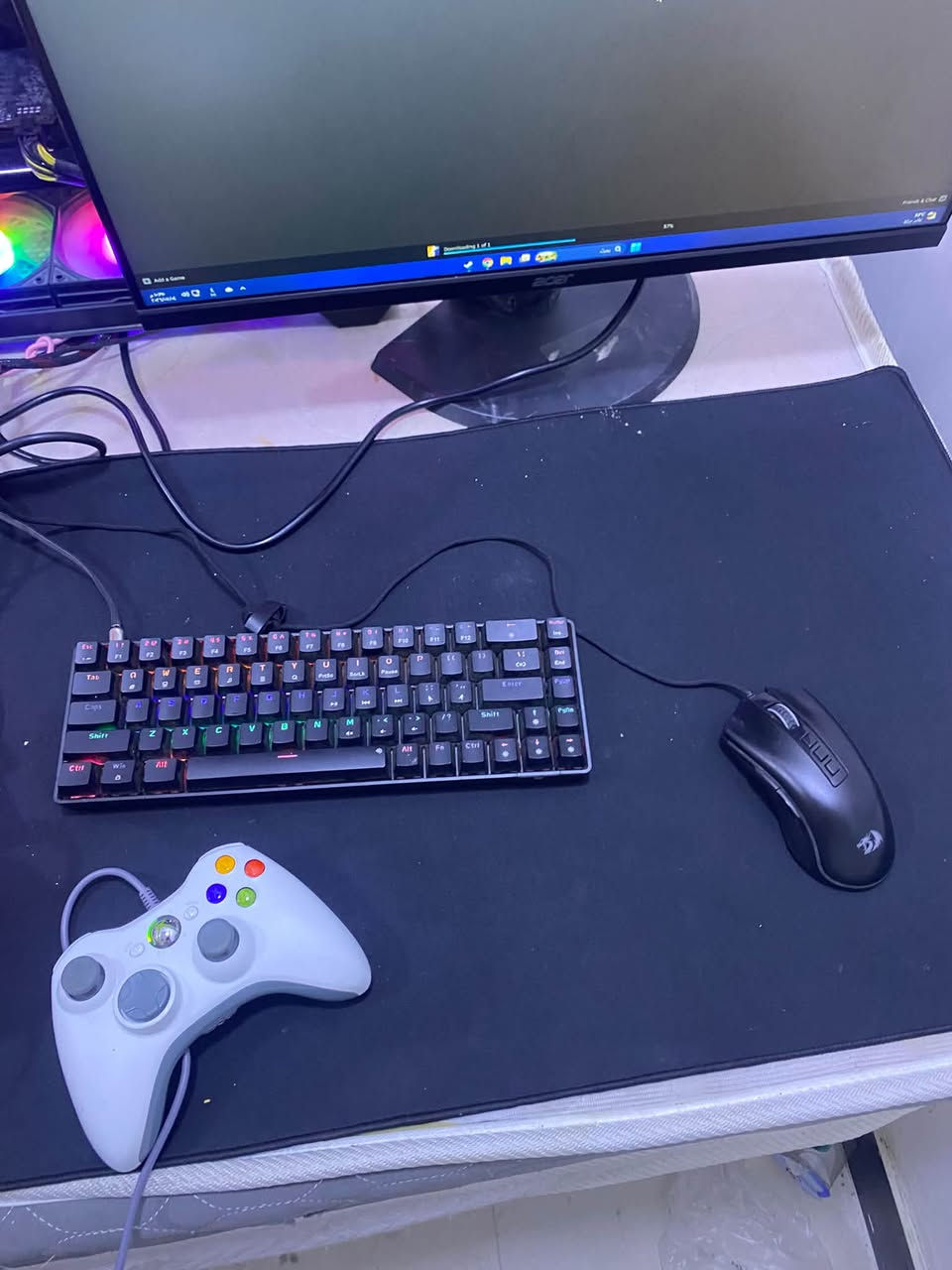 اعاده نشر بسبب الوعد الكاذبه تجميعه كيمنك للبيع المواصفات RTX2060. الرامات 16ddr4 المعالج R5 2600 six m.2 256 HHD1T ps550w وياها mb rog b450 التجميعه خير من الله الكيس وحده 600 وي الشاشه 650 الشاشه 165 hz وياها ماوس وكيبورد هديه رقمي *********** بس واتساب مكان التجميعه بغداد الحريه ♥️
