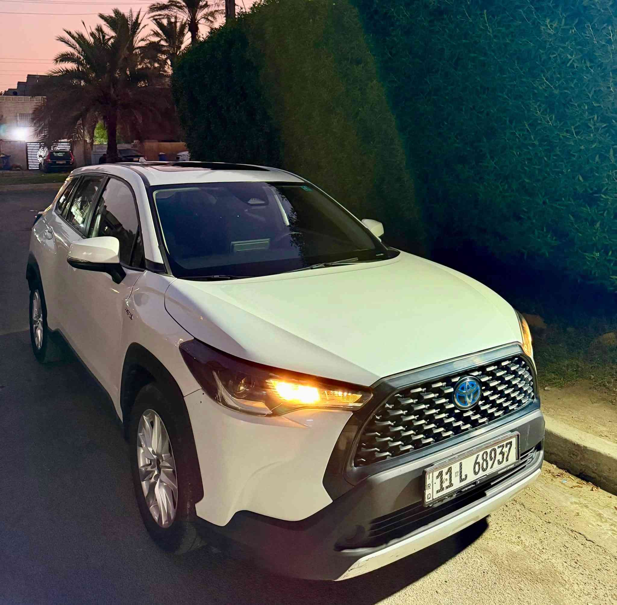 سلام عليكم اخوان
كورلا كروز تجميع تجميع الصين موديل   2023 
ماشيه  45 KM 
المواصفات 
فتحه 
بصمه 
تحكم ستيرن 
سايد بريك بصمه 
تبريد قطعتين 
وبقية المواصفات المعروفه 
مكان السيارة بغداد حي البنوك  السعر  158  ورقه 
وبيها مجال بسيط ان شاءالله   ***********
