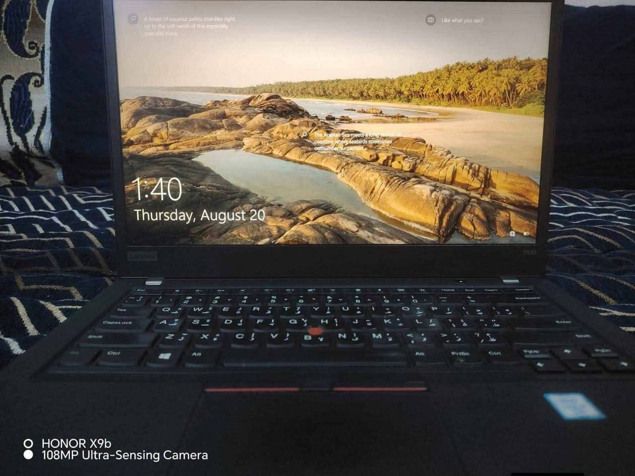 للبيع أو للمراوس: لابتوب Lenovo ThinkPad T490 بحالة ممتازة
​الموديل: Lenovo ThinkPad T490
​المعالج: Intel Core i7(الجيل الثامن)
​الرام: 8 جيجابايت
​الذاكرة: 256 جيجابايت SSD (سريع جداً)
​الشاشة: 14 بوصة FHD
​الكيبورد: عربي / إنكليزي 
​الملحقات: الشاحن الأصلي
​الحالة: الجهاز نظيف جداً وبحالة ممتازة
​السعر: 260 ألف (وبيه مجال)
امراوس مع بلايستيشن 4 سلم (PS4 Slim) مهكر
المكان: ناحية الزاب
للتواصل: *********** كركوك, العراق
