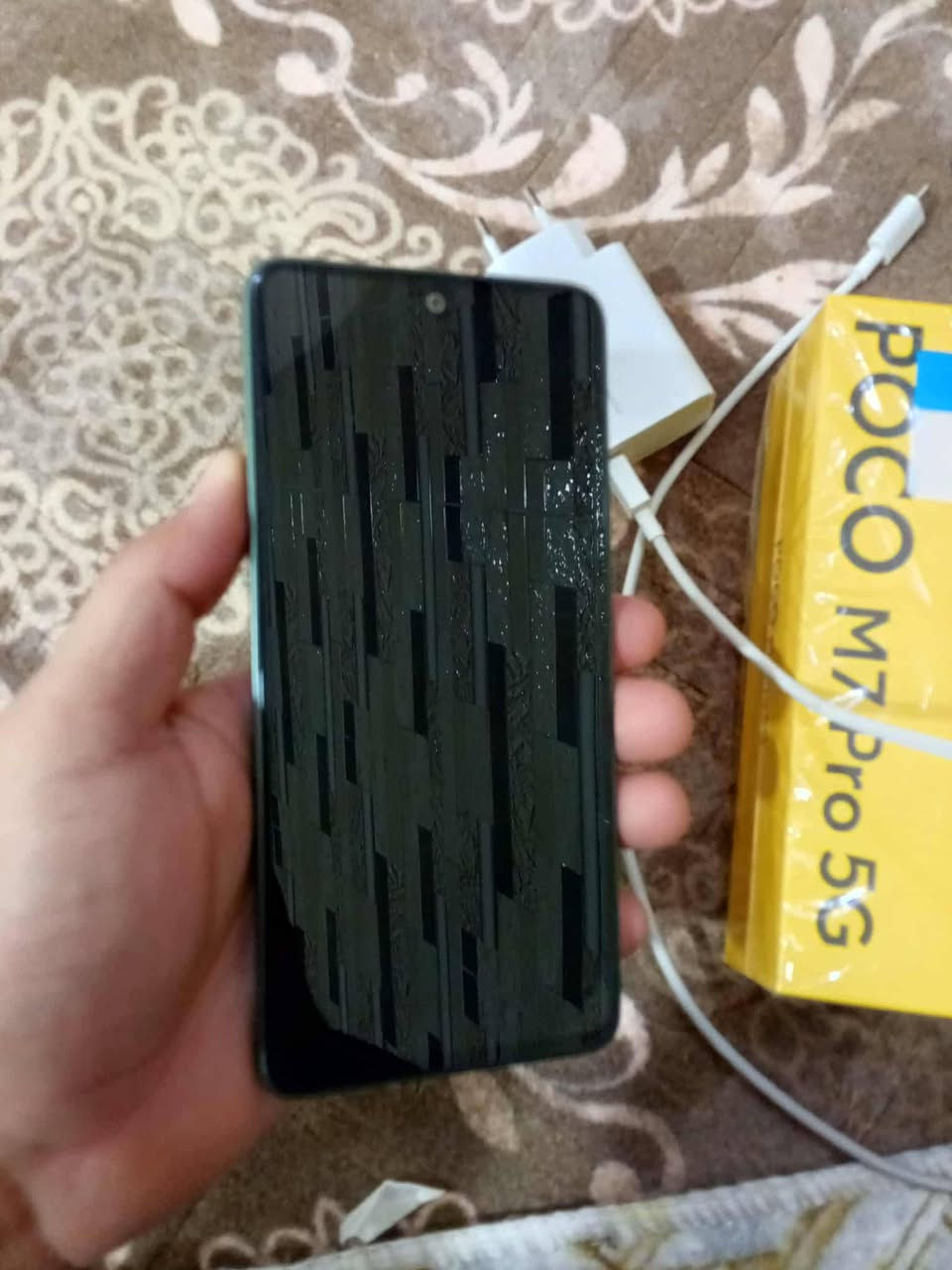 سلام عليكم جهاز بوكو M7Pro 5G البيع مكفوله كفاله عامه جهاز نضيف كلش
ذاكره 256 رام 12 
بطاريته 5000100  شحن 45 واط
السعره 250 وبيه مجال 
***********
