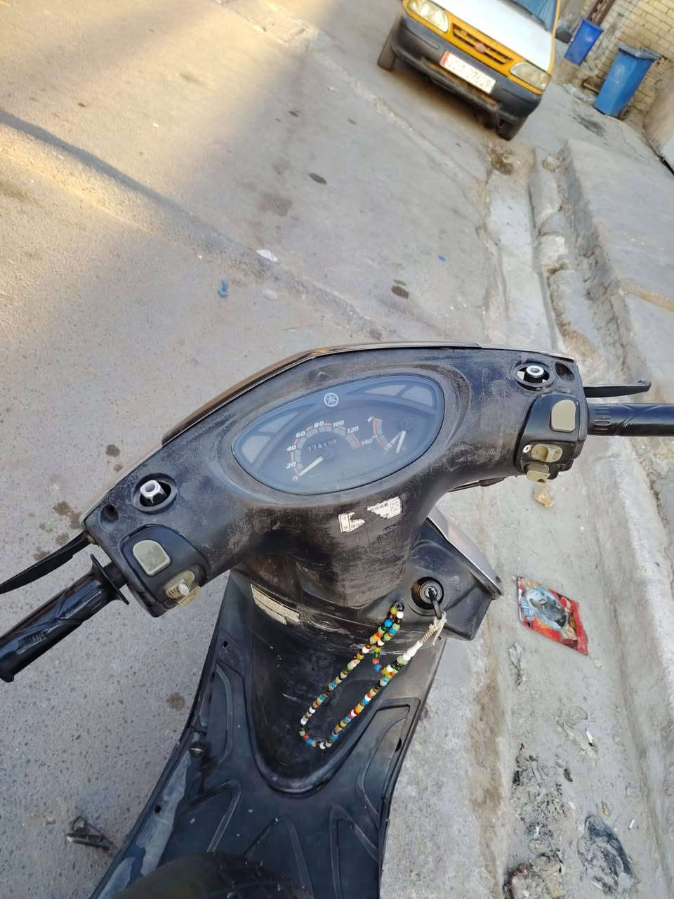 ماكس 140 دراجه محرك بعده بالچيس ما مفتوح تابرات جديد بريكات جديد . نقصها فقط باتري تشتغل هندر.. دراجه مال شغل وين ما تريد اطلع بيها مكانها بغداد الشعب  سعرها 225  ***********
