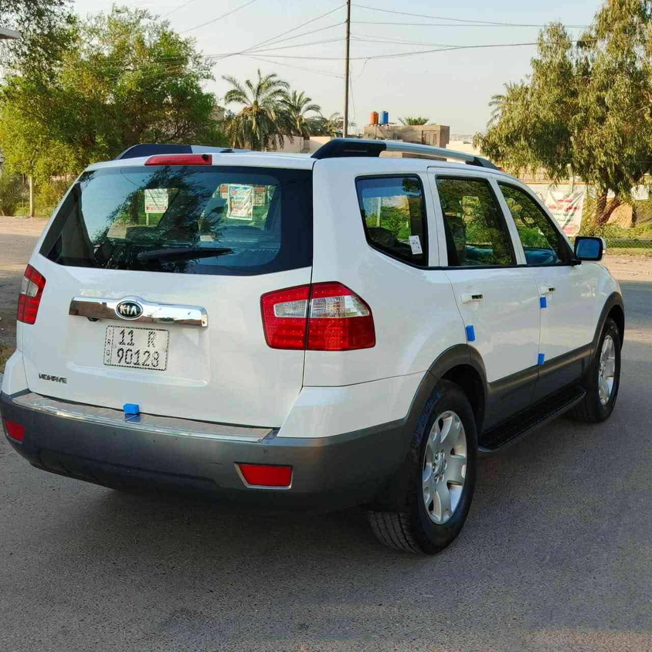 كيا مهافي موديل 2013 خليجي رقم بغداد بسمي
بصمه عدد ٣ 
فتحمه سقف 
٦سلندر 3800 ماء مفتوح 
٧راكب جلد كشنات كهرباء 
فورويل 4x4 نارة وتو بل بيبان ذاكرة كشن خزن ميموري كشن حار بارد 
٣قطع تبريد  
زراك اليت باب خلفي شفط 
كامرة حساس خلفي  
سيارة مكفولة من صبغ وضربة وتبديل 
مكان سيارة بغداد 
رقم ***********
