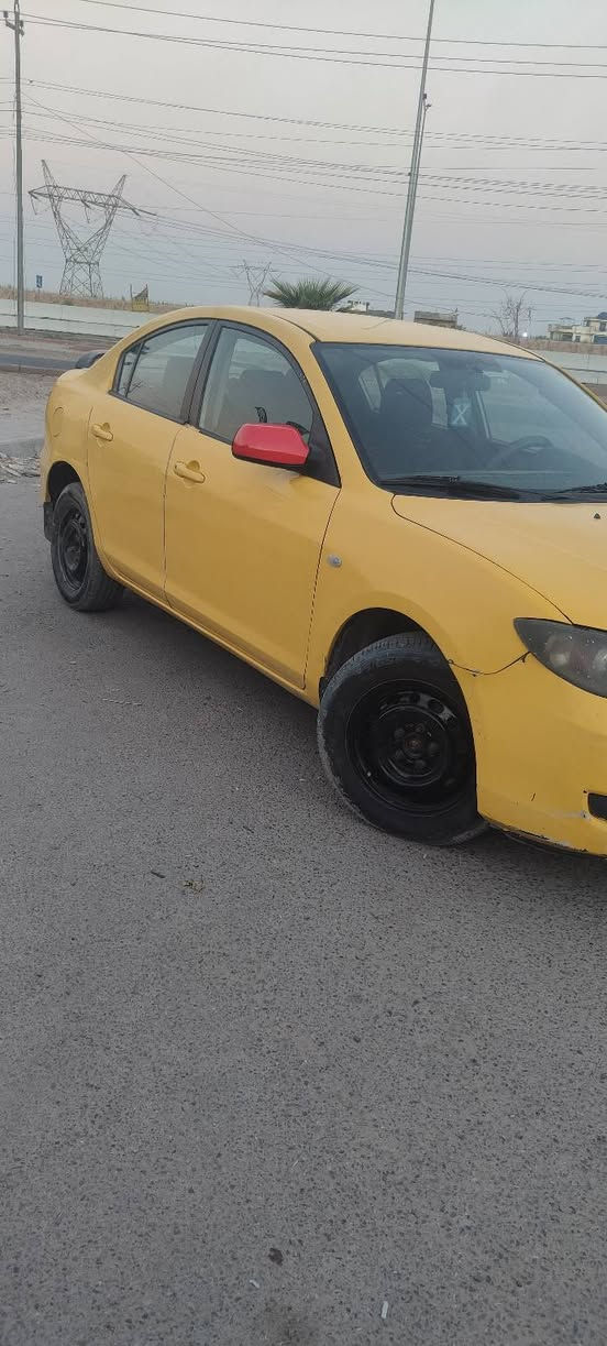 للبيع مازدا 3 زوم 2008 🚗
المواصفات:
- اللون: اصفر 
- الرقم: مشروع وطني ديالى اجرة 
- كير اوتوماتيك ومحرك1600شرط
- تبريد ثلج
- شاشة اندرويد 
-  حداديه جاهزة 
ادريم شفت شويه تعبان 
- السيارة جاهزة للعمل وما تحتاج اي شي

التسجيل: اجرة 
السنوية: جديده 2028
السعر:50 ورقة وبيها مجال بسيط للشراي
المكان: بغداد - الشعب 
للاستفسار: ***********

الصور واقع حال، السيارة باسمي وتحويل فوري
