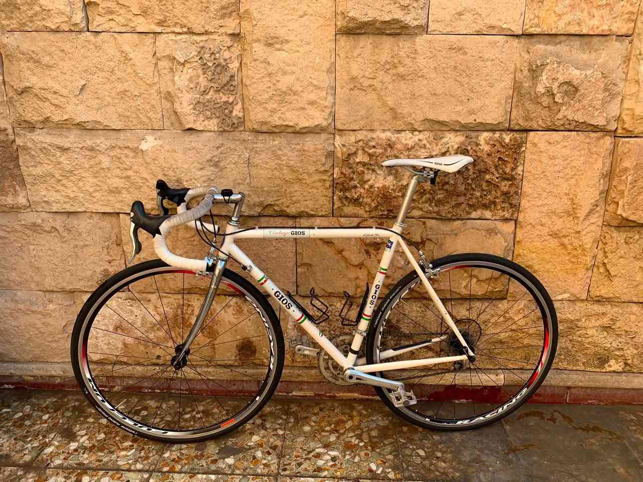 السلام عليكم اخوان  رود ماركه gios ايطالي
سستم campingnolo veloce  ليبل واحد ايطالي 10*2

وياله اصليه fulcrum racing 7  طرب بولبرن 

سرج ايطالي  selle italia 

معدن( Stainless Steel) 

تايرات  Vitoria rubeno  pro

الدراجه للبيع السعر خاص لو مراوس
مكاني شارع فلسطين
***********
