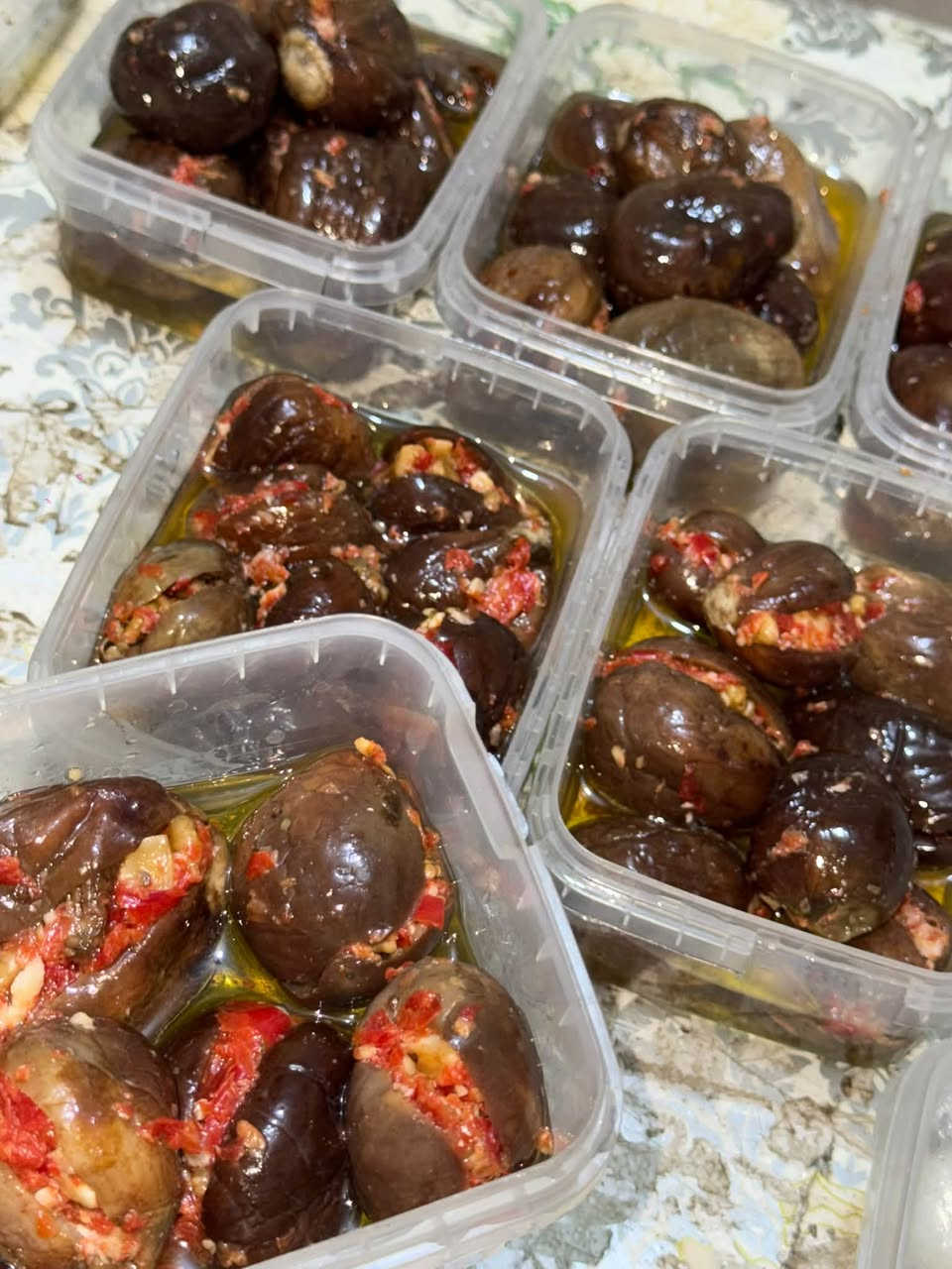 لبنة بيتية • مكدوس بيتي • طعم بيتي