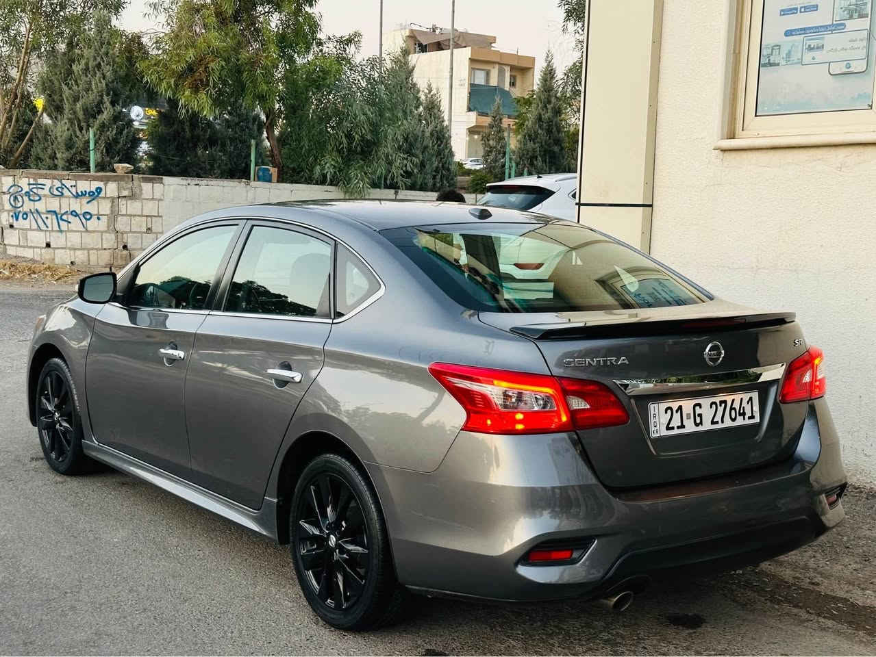 نیسان سێنترا مۆدێل 2017 SR
مواسافات SR
بێ بۆیاخ بێ پارچە گۆران دوو پەلە ساردی هەیە 
گێرو مەکینەی بەشەرت نەکراوەتەوە 
سەنەوی تا ٢٠٢٩ تازەیە 
سعری 104$ 
*********** Singapore
