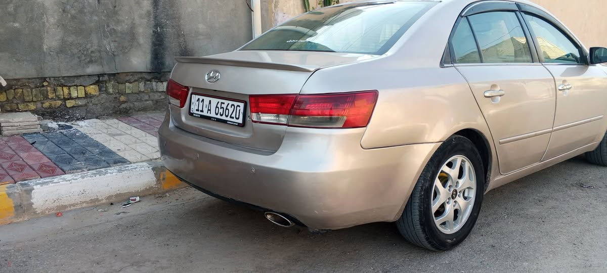 سياره سوناتا موديل ٢٠٠٦
سياره فول مواصفات بناراما وتحكمات ستيرن
تبريد تدفئه شغاله + تدفئه كشنات 
سياره حداديه تخم تاير جديد 
محرك 6 سلندر مكفول 
سياره ضربته خلفيه بل صندوق + وارد امريكي 
رقم بغداد تحويل ثاني يوم 
📍العنوان ذي قار قضاء النصر 
الاستفسار الاتصال على رقم *********** _***********
