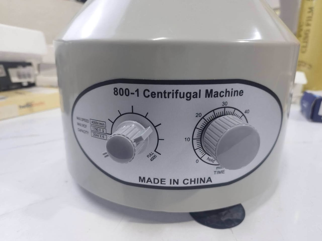 جهاز الطرد المركزي Centrifuge 800-1
⚙️ مناسب للمختبرات والاستخدامات التعليمية
🔬 يأتي مع 6 أنابيب
⏱️ مؤقت قابل للتحكم
🔄 سرعة قابلة للتعديل
✨ عملي وسهل الاستخدام
📩 للاستفسار والسعر راسلنا خاص
🚚 متوفر للتوصيل داخل العراق
للحجز او الاستفسار التواصل واتساب ***********
