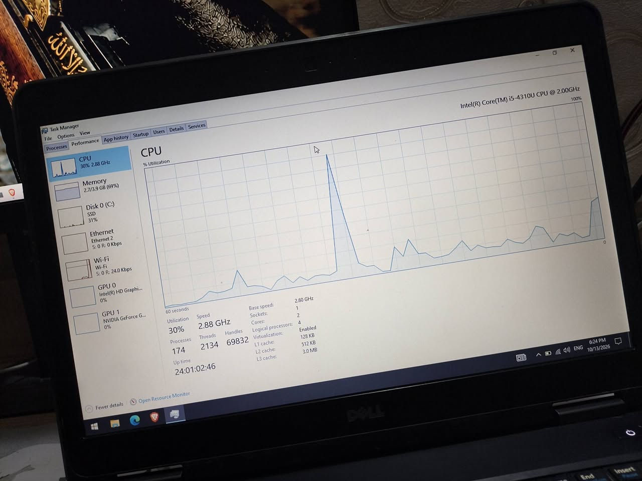 ديل E5440 • i5-4310U • ١٢٨GB SSD