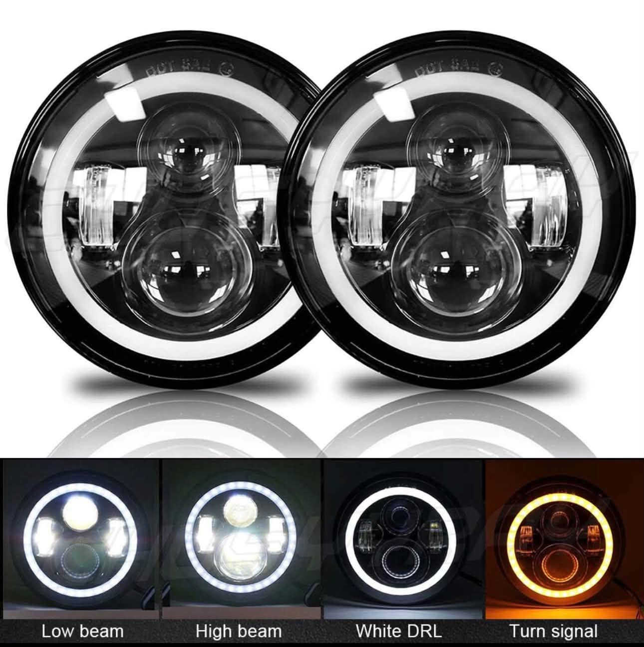 لايتات • هامر وجيب • ٧ إنش LED