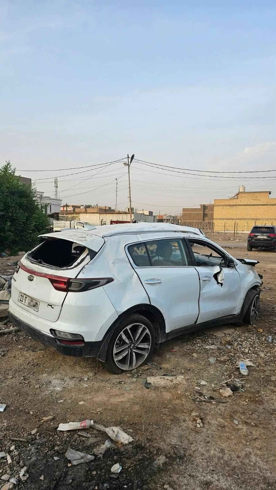 سبورتج ٢٠٢٠ • رقم بغداد دولي • حادث بدون ايرباك