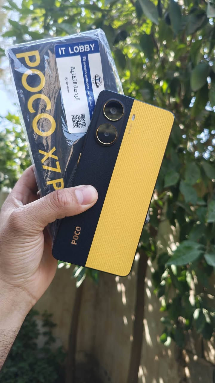 السلام عليكم POCO X7 PRO ذاكرة 256 جهاز بحالة نضافة 100% ملحقاته كامله ويا كارتونه وشاحنه وكفر كل المحلقات بالكامل بطارية 97 للبيع بسعر 375 للأتصال *********** مكاني كربلاء ويوجد توصيل
