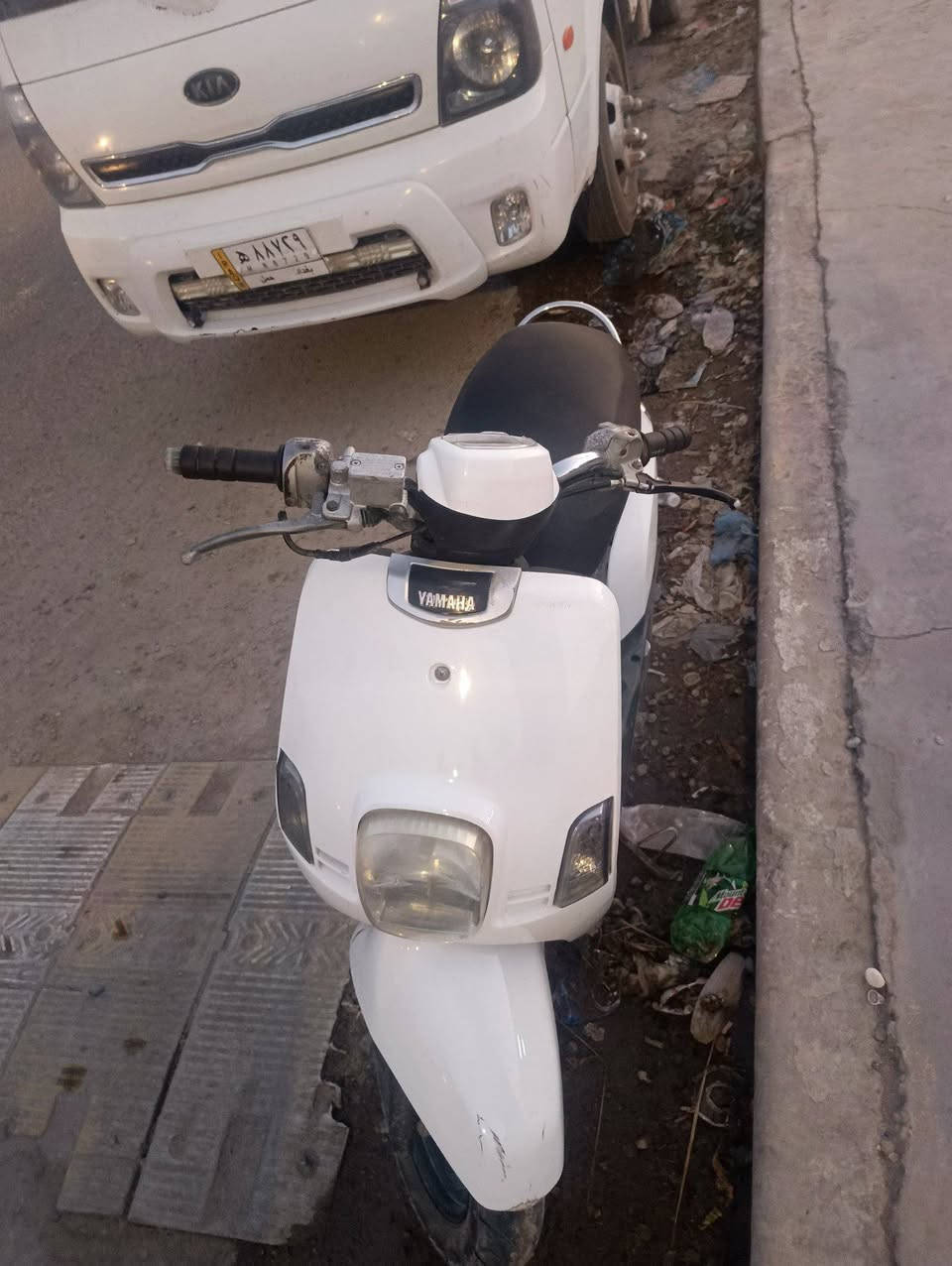 السلام عليكم دراجه بوليس نضيفه مفتوحه مره وحده   تشتغل سلف و هندر وعالي وناصي بيه البيع ب550وبيه مجال 
رقمي ***********
