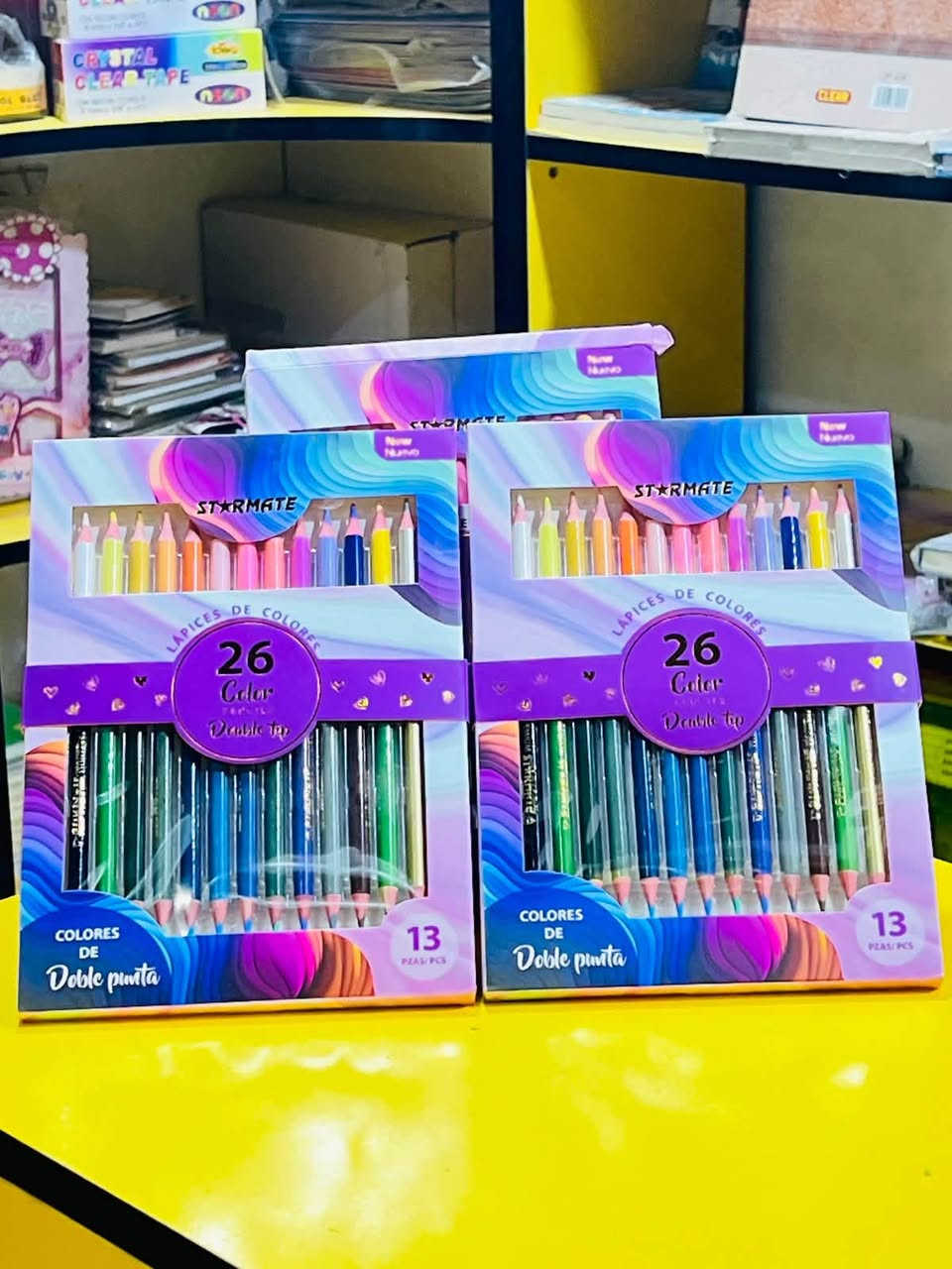 �✨ ألوانك… إبداعك… خليها تبدأ من مكتبة الولايه! ✨🎨

إذا تحبين الرسم وتدورين على أصباغ رسم حلوة وبنوعيات مختلفة، وفرنالكم تشكيلة مميزة تناسب كل المواهب والأعمار 🖌️🌈

🎨 أصباغ مائية
🎨 ألوان أكريليك
🎨 ألوان غواش
🎨 ألوان تمبرا
🎨 وأصناف ونوعيات مختلفة للرسم والإبداع

💜 جودة حلوة وأسعار مناسبة
وكل مستلزمات الرسم تلقوها عدنا!

📍 مكتبة الولايه
العنوان: الكوت – حي جهاد – شارع بيت صبر
📞 ***********

✨ مكتبة الولايه… كل لون يحچي عن إبداعك! �

نص مكتوب في الصور:
- مكتبة الولايه
- أصباغ الرسم بكل أنواعها ونوعياتها
- كل ما يحتاجه فنانك .. تجده هنا
- ألوان تلهم إبداعك ...
- WATER COLOR
- Watercolour Set
- ACRYLIC
- ACRYLIC ACRYLIC
- COLOR
- COLOUR
- COLORED
- PENCILS
- PREMIUM QUALITY
- GOUACHE
- GOURCHE
- COMPERA
- TEMPERA
- PAINT
- POSTER COLO
- POSTER COLOR
- POSTER COLOUR
- نوفر لكم جميع أنواع الأصباغ:
- ألوان المائية
- ألوان الزيتية
- ألوان الأكريليك
- ألوان الجواش
- ألوان التمبرا
- ألوان البوستر
- جميع المستلزمات الفنية الأخرى | جودة عالية | أسعار مناسبة
- العنوان: الكوت - حي جهاد - شارع بيت صبر
- +964 772 210 7935
- كل الألوان بين يديك