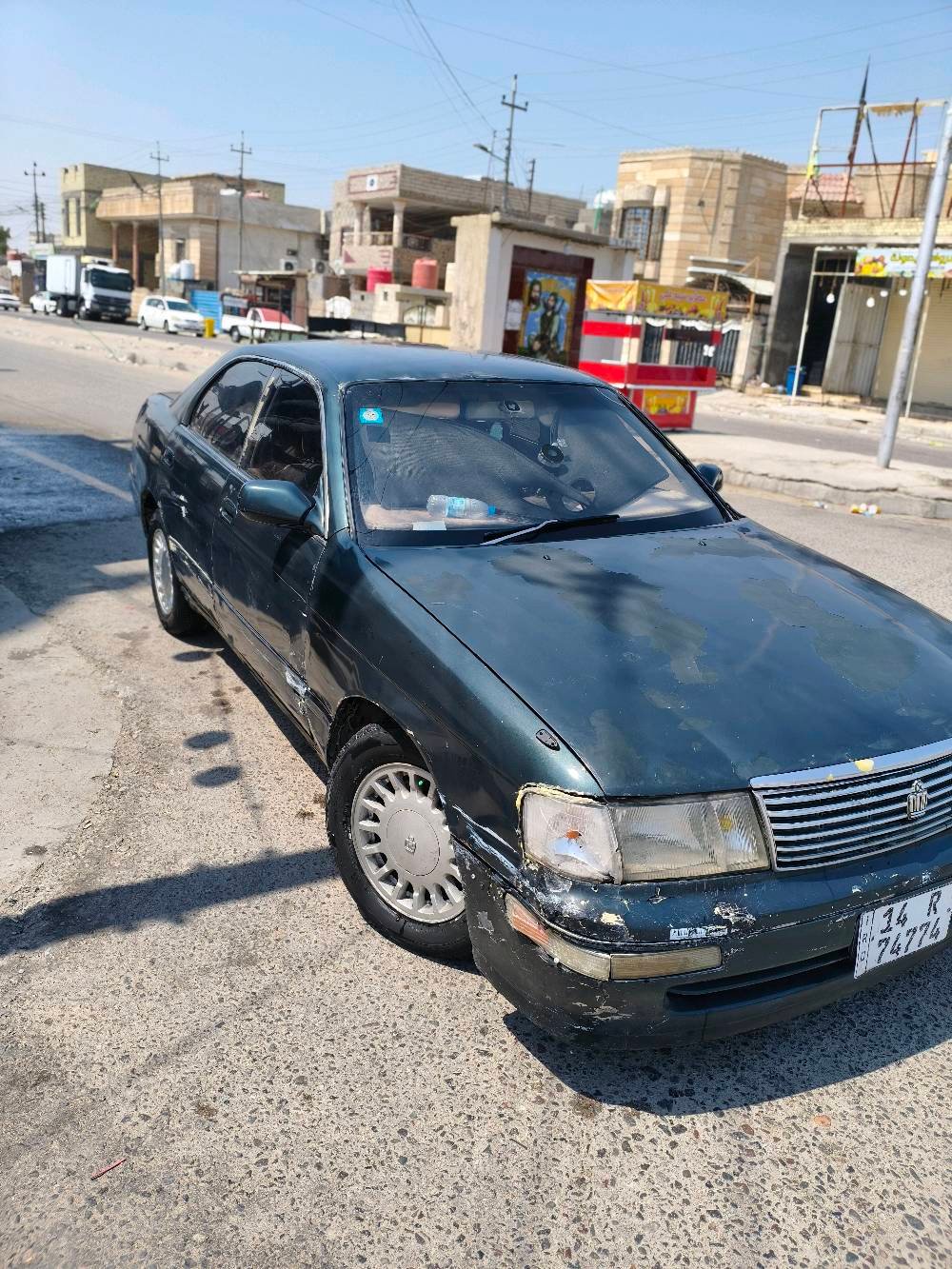 بطه متصل خير من الله مكينه كير اصوليات كفاله رقم بصره انكليزي تبريد شغال السياره ما نقصها اي شي تخم تاير جديد  عنواني بصره الكزيزه  40 وبيها مجال *********** واتساب انا مكلف بنشر
