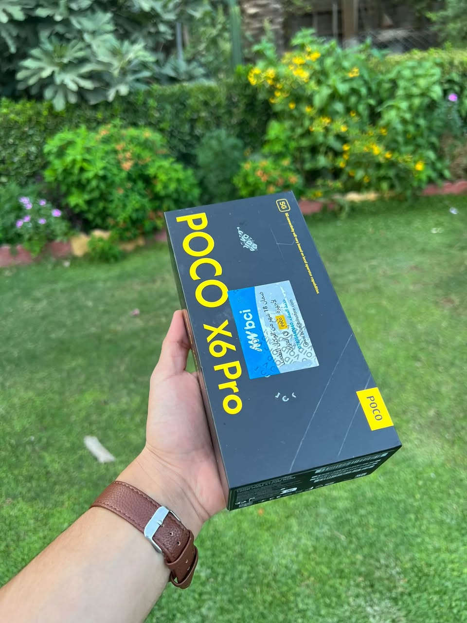 بوكو x6 pro ، ذاكرة 512 ,للبيع السعر 300
